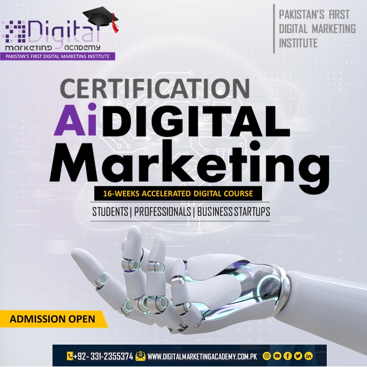 Unlocking the Future: AI Digital Marketing Training Course in Karachi, Pakistan Powered By Digital Marketing Academy